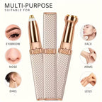 USB Rechargeable Women'S Hair Removal and Eyebrow Trimmer