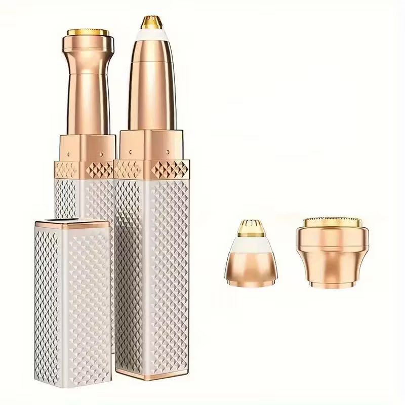 USB Rechargeable Women'S Hair Removal and Eyebrow Trimmer