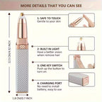 USB Rechargeable Women'S Hair Removal and Eyebrow Trimmer