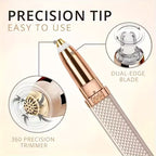 USB Rechargeable Women'S Hair Removal and Eyebrow Trimmer