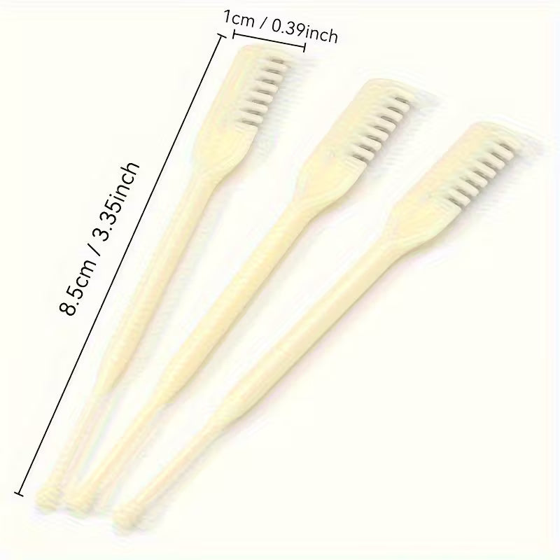 3/5/12pcs 360° Rotating Dual-Head Manual Nose Hair Trimmer and Cleaner