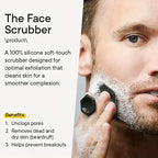Silicone Men’s Facial Brush